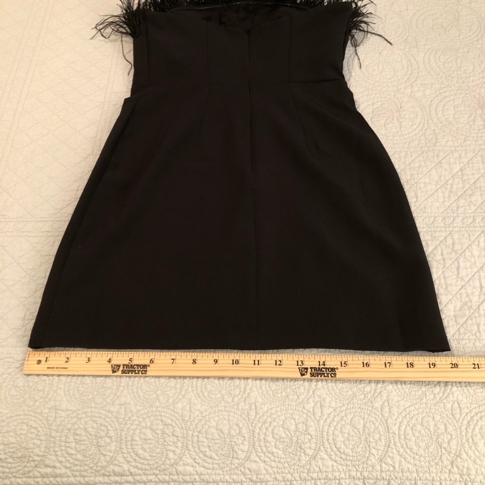 Sam Edelman strapless black mini dress. - Picture 12 of 12
